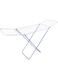 Royalford Metallic Cloth Dryer Winged Clothes Airer Laundry Clothing Dryer Rack Folding Washing Line Indoor(180x55x105)