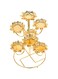 Healifty Ghee Lamp Butter Lamp Holder 7 Lotus Diyas Diwali Candle Holder Tibetan Oil Lamp Buddhist Altar Offering Supplies