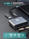 VCOM USB C Hub, Type C to 4K@60Hz HDMI, 1080P VGA Adapter with 100W PD Charging, USB 2.0, Support MST Function Compatible with MacBook Air, iPad Pro, Dell XPS, Surface, Samsung Galaxy,