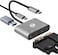 VCOM USB C Hub, Type C to 4K@60Hz HDMI, 1080P VGA Adapter with 100W PD Charging, USB 2.0, Support MST Function Compatible with MacBook Air, iPad Pro, Dell XPS, Surface, Samsung Galaxy,