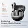 SOUNDPEATS Air5 Lite Wireless Earbuds with Hi-Res Audio, Bluetooth 5.4 Earphones, 13mm Drivers, LDAC Codec, Noise Cancelling Headphones for Calls, Stereo Sound, 30 Hrs, APP Control, Fast Charge