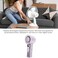 AUTO FAMILY Portable Handheld Fan &ndash; Powerful Rechargeable Cooling Fan with Digital Display &amp; Adjustable Speed for Travel, Office &amp; Outdoor Use (AF- PINK)