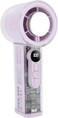 AUTO FAMILY Portable Handheld Fan &ndash; Powerful Rechargeable Cooling Fan with Digital Display &amp; Adjustable Speed for Travel, Office &amp; Outdoor Use (AF- PINK)