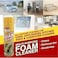 AUTO FAMILY Car Interior Foam Cleaner &ndash; Multi-Surface Deep Cleaning Spray for Dashboard, Upholstery, Leather, Plastic &amp; Vinyl (Foam cleaner)
