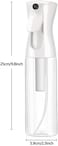 Auto Family 300 Ml Hand Pump Pressure Sprayer Bottle &ndash; Garden Plant Mister, Adjustable Nozzle, Multi-Purpose Water Spray Bottle for Lawn, Cleaning &amp; Home Use (White - 300 Ml - 3Pcs)