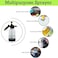 Auto Family 2.5L Hand Pump Pressure Sprayer Bottle &ndash; Garden Plant Mister, Adjustable Nozzle, Multi-Purpose Water Spray Bottle for Lawn, Cleaning &amp; Home Use (Transparent with Green)