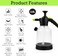 Auto Family 2.5L Hand Pump Pressure Sprayer Bottle &ndash; Garden Plant Mister, Adjustable Nozzle, Multi-Purpose Water Spray Bottle for Lawn, Cleaning &amp; Home Use (Transparent with Green)