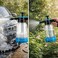 Auto Family 2L Hand Pump Pressure Sprayer Bottle &ndash; Garden Plant Mister, Adjustable Nozzle, Multi-Purpose Water Spray Bottle for Lawn, Cleaning &amp; Home Use (Blue)