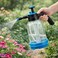 Auto Family 2L Hand Pump Pressure Sprayer Bottle &ndash; Garden Plant Mister, Adjustable Nozzle, Multi-Purpose Water Spray Bottle for Lawn, Cleaning &amp; Home Use (Blue)