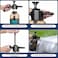 Auto Family 2L Hand Pump Pressure Sprayer Bottle &ndash; Garden Plant Mister, Adjustable Nozzle, Multi-Purpose Water Spray Bottle for Lawn, Cleaning &amp; Home Use (Black - red)