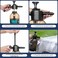 Auto Family 2L Hand Pump Pressure Sprayer Bottle &ndash; Garden Plant Mister, Adjustable Nozzle, Multi-Purpose Water Spray Bottle for Lawn, Cleaning &amp; Home Use (Black - Yellow)