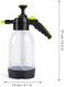 Auto Family 2L Hand Pump Pressure Sprayer Bottle &ndash; Garden Plant Mister, Adjustable Nozzle, Multi-Purpose Water Spray Bottle for Lawn, Cleaning &amp; Home Use (Transparent - Yellow)