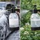 Auto Family 2L Hand Pump Pressure Sprayer Bottle &ndash; Garden Plant Mister, Adjustable Nozzle, Multi-Purpose Water Spray Bottle for Lawn, Cleaning &amp; Home Use (Transparent - Yellow)