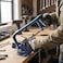 Auto Family Heavy-Duty Adjustable Hand Hacksaw Frame &ndash; Ergonomic Grip, Durable Steel Blade, Multi-Purpose Cutting Tool for Metal, PVC &amp; Wood (Model 3)