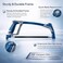 Auto Family Heavy-Duty Adjustable Hand Hacksaw Frame &ndash; Ergonomic Grip, Durable Steel Blade, Multi-Purpose Cutting Tool for Metal, PVC &amp; Wood (Model 1)