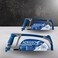 Auto Family Heavy-Duty Adjustable Hand Hacksaw Frame &ndash; Ergonomic Grip, Durable Steel Blade, Multi-Purpose Cutting Tool for Metal, PVC &amp; Wood (Model 1)