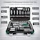 AUTO FAMILY Precision 94 Pcs Ratcheting Screwdriver &amp; Socket Bit Set &ndash; Repair Tool Kit with Magnetic Driver, Multi-Tool Screwdriver Tool Set with Box Alloy Steel Small Electric