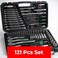 AUTO FAMILY Precision 121 Pcs Ratcheting Screwdriver &amp; Socket Bit Set &ndash; Repair Tool Kit with Magnetic Driver, Multi-Tool Screwdriver Tool Set with Box Alloy Steel Small Electric