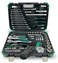 AUTO FAMILY Precision 121 Pcs Ratcheting Screwdriver &amp; Socket Bit Set &ndash; Repair Tool Kit with Magnetic Driver, Multi-Tool Screwdriver Tool Set with Box Alloy Steel Small Electric