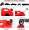 AUTO FAMILY 5L Portable Gasoline Fuel Can, Gas Container with Secure Cap, Petrol Storage Cans, Gasoline Oil Container Fuel Canister, Emergency Backup Gas Can Fuel Oil Petrol Storage