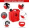 AUTO FAMILY 5L Portable Gasoline Fuel Can, Gas Container with Secure Cap, Petrol Storage Cans, Gasoline Oil Container Fuel Canister, Emergency Backup Gas Can Fuel Oil Petrol Storage