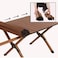 AUTO FAMILY Folding Aluminum Camping Table 60CM &ndash; Roll-Up Table, Portable Lightweight Grill Table for Outdoor, Folding Table, Portable Outdoor Table