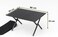 AUTO FAMILY Folding Aluminum Camping Table 90CM &ndash; Roll-Up Table, Portable Lightweight Grill Table for Outdoor, Folding Table, Portable Outdoor Table (Black - 90CM)