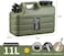 AUTO FAMILY 11L Portable Outdoor Camping Water Storage Container &ndash; BPA-Free, Durable Camping Water Jug with Spout &amp; Accessories