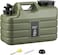 AUTO FAMILY 11L Portable Outdoor Camping Water Storage Container &ndash; BPA-Free, Durable Camping Water Jug with Spout &amp; Accessories