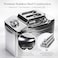 AUTO FAMILY 20L Military Metal Jerry Can Silver For Cars, Jeeps &amp; Other Vehicles