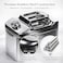 AUTO FAMILY 10L Military Metal Jerry Can Silver For Cars, Jeeps &amp; Other Vehicles