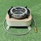 AUTO FAMILY Portable Foldable Camping Stove &amp; Carrying Case &ndash; Compact Camping Stove for Outdoor Cooking (Brown)