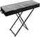 AUTO FAMILY Portable Folding Charcoal BBQ Barbeque Grill (BLACK_X-SHAPE) &ndash; Outdoor BBQ Grill, BBQ Folding Grill, Portable BBQ Grill Camping