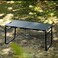 AUTO FAMILY Folding Wooden Camping Table &ndash; Portable, Durable &amp; Multi-Functional, Portable Outdoor Picnic Table