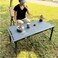 AUTO FAMILY Folding Wooden Camping Table &ndash; Portable, Durable &amp; Multi-Functional, Portable Outdoor Picnic Table