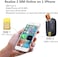 IKOS K1S Bluetooth SIM Card Adapter for iPhone &amp; iPad &ndash; Works with Locked iOS Devices, Nano SIM, GSM Call &amp; SMS Only, No Data, Secondary Phone Line for iOS