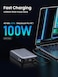 UGREEN 20000mAh 100W Power Bank, Nexode Portable Charger USB C 3-Port PD Fast Charging Battery Pack Digital Display for MacBook, iPad, iPhone