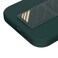 Levelo Morphix iPhone 15 Pro Max Silicone Cover with Leather Grip - Green