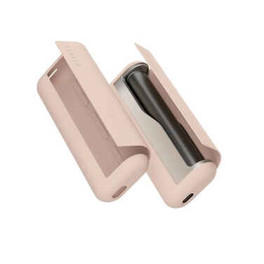 كفر ليفيلو نيكو سيليكون المتوافق مع IQOS Iluma 2023، متانة معززة، مقاوم للانزلاق، نحيف للغاية، خفيف الوزن وسهل الحمل، مقاوم للصدمات والغبار - بيج
