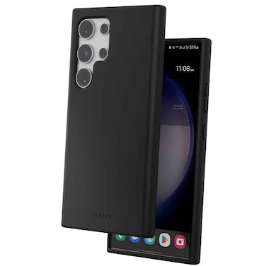 Levelo Samsung S24 Ultra Iris Liquid Silicone Case - Black