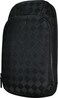 Levelo Soho Leather Sling Bag / Backpack, Designer Leather Finish, Dual Sided Shoulder Strap, One Interior Zippered Pocket, 150D Polyester Interior Finish, Black
