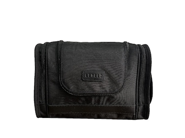 حقيبة تواليتري ليفيلو، بوليستر 1680D، إغلاق بسحاب، جيوب متعددة، تصميم قبعة علوية، حماية ممتازة، تصميم خفيف الوزن، أسود
