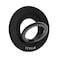Levelo Lucero 2 In 1 Phone Ring Holder with 135&deg; Flip Design, Comfortable Grip, Non-Slip Surface, Magnetic Ring Included, 4000GS Magnetic Force, Compatible with MagSafe - Black

