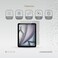 حامي شاشة Levelo High Silicone Aluminum Glass HD لـ iPad Air 13" 2024، مقاوم للبصمات، مقاوم للخدوش، طبقة هيدروفوبية وأوليوافوبية، شفاف
