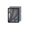 Levelo High Silicone Aluminum Glass Privacy Screen Protector for iPad Air 11" 2024, Anti-Fingerprint, Touch Sensitivity, Scratch Resistance, Hydrophobic &amp; Oleophobic Coating, Black
