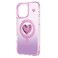 
Levelo iPhone 16 Pro MagSafe Case, Scratch &amp; Damage Protection, Anti-Fingerprint, Anti-Yellowing, 3D Heart Design - Pink.