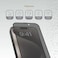 Levelo Compatible with iPhone 16 Pro 2.5D Silk Print Silicone Edge Privacy Screen Protector, Hydrophobic Coating, Bubble-Free Installation, Impact Resistant, Scratch Resistant
