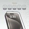 Levelo 3D Resin Glue Silicone Aluminum Glass Screen Protector, Auto-Exhaust, Bubble Prevention, Impact Resistant, Anti-Scratch, Oleophobic &amp; Hydrophobic Coating (Clear, for iPhone 16)
