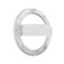 Levelo Luna Phone Ring Holder Compatible with MagSafe, Comfortable Grip, 360&deg; Rotation, NON-Slip Surface, N52 Magnet Type for Strong Attachment &ndash; Marble White