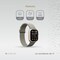 Levelo SkyWeave Watch Strap, Titanium Stainless Steel Material, Hypoallergenic, Water-Resistant, Anti-Oxidation Technology, Compatible with Apple Watch SE &amp; Series 9/8/7/6/5, 46/49 mm
